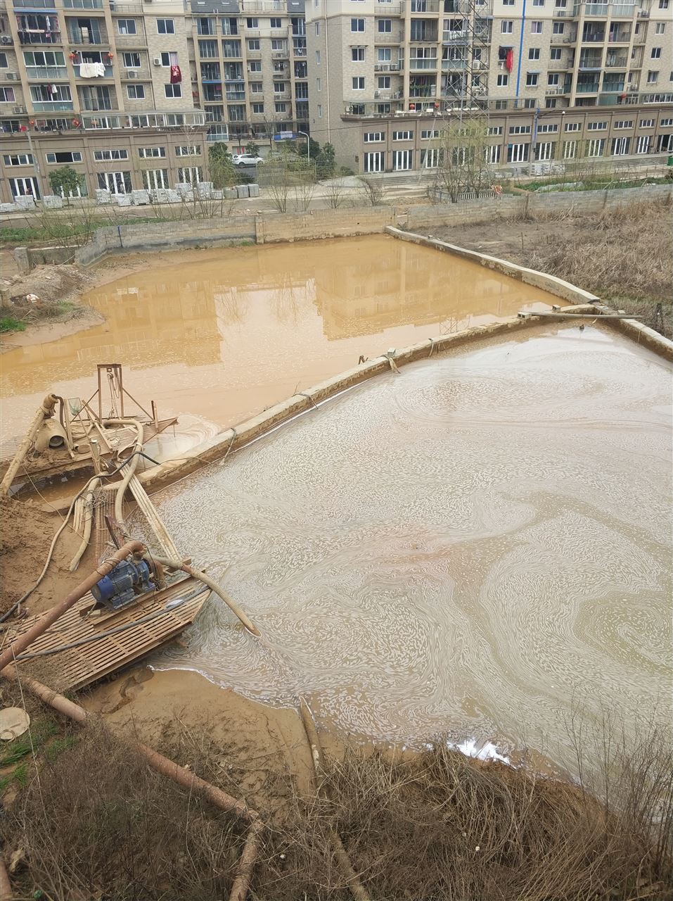 隆安沉淀池淤泥清理-厂区废水池淤泥清淤