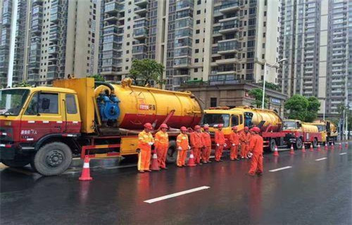 隆安市政管道清淤