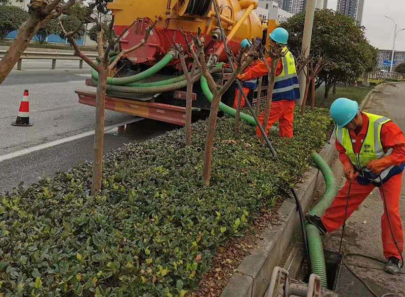 隆安市政管道清淤